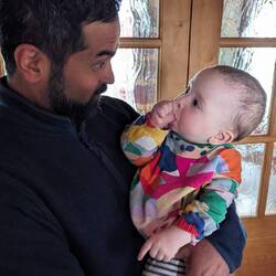 Finn is surprised I want to go on despite the storm