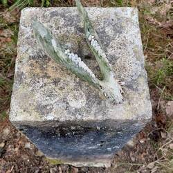 Grenzstein mit Deko!