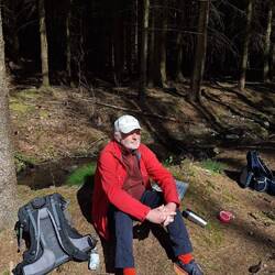 ....am kleinen Grenzbach!