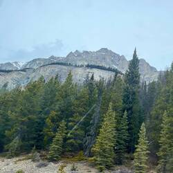This photo doesn't do justice to the awesome raw beauty of these terraced rocky mountains
