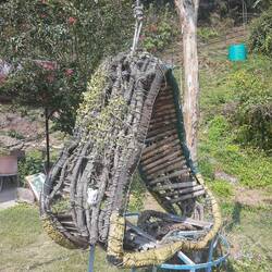 Upcycling- Schaukel mit Autoreifen