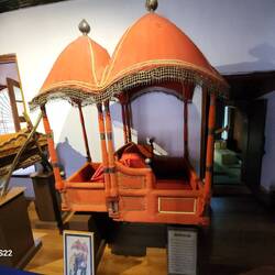 Elephant "Howdar" for passengers