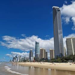 Surfers Paradise, an der Gold Coast