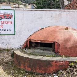 Another bunker in the way... just build the wall over it!