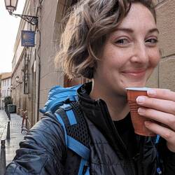 Pushed my luck with a vending machine coffee before I left