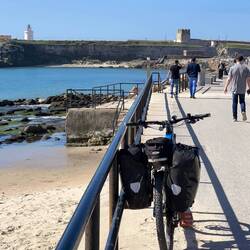 Weg zur Isla de Tarifa