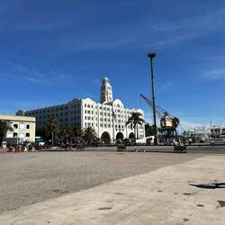 National Navy of eastern Uruguay government building at the port