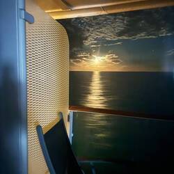 Sunset from our balcony