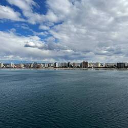 Puerto Madryn from the bay
