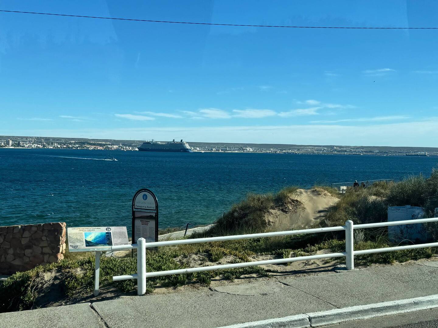 Golfo Nuevo (the bay at Puerto Madryn)