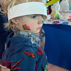 We couldn't decide if he approved or not!