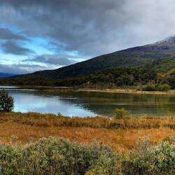 View from visitor centre Tierra del Fuego NP