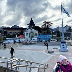 Civic plaza in Ushuaia