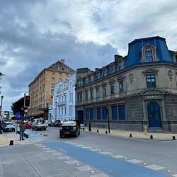 Buildings surrounding the main plaza