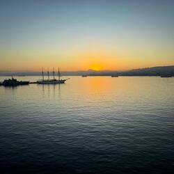 Sunrise at Valparaiso