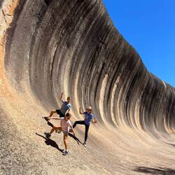Surfing the wave!
