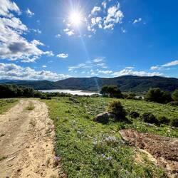 Noch schnell ein Blick zurück auf den See, ehe..