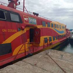 Not planned, but going back with the speedboat was nice and quick, too. 😅