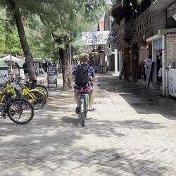 Das Rad ist hier ein gängiges Fortbewegungsmittel