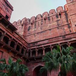 Agra Fort Walls