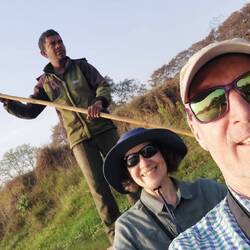 Canoetour with walking