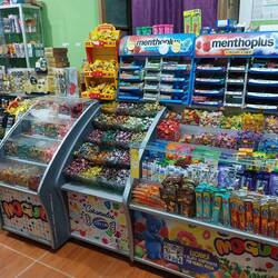 Süßigkeiten in Minimarkt