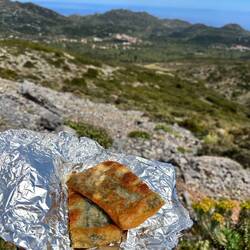 Zum Lunch gibts heute Reste der gestrigen Vorspeise