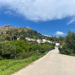 ..Burg - den Anstieg lasse ich heute aber gerne aus 🥵