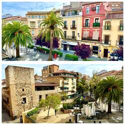 Blick aus unserem Apartment