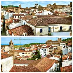Ausblick von der Dachterrasse