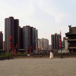 Überall Hochhäuser soweit das Auge reicht