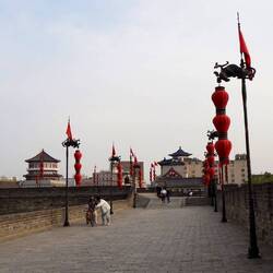 Best erhaltendste Stadtmauer der Welt - man konnte hierdrauf radeln 🚲