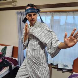 Jerem prêt pour les bains