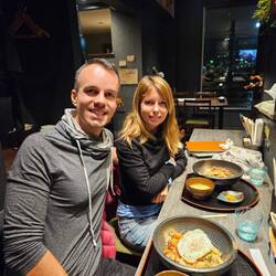 Notre petit resto qui nous à sauver la soirée