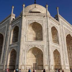 Side View of Taj Mahal