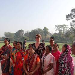 Brenda and Ladies of India