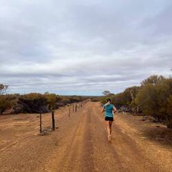 Auch das Laufen im Outback kommt bei uns nicht zu kurz