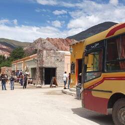 Hier um die Ecke gehts los zu den Salinas!