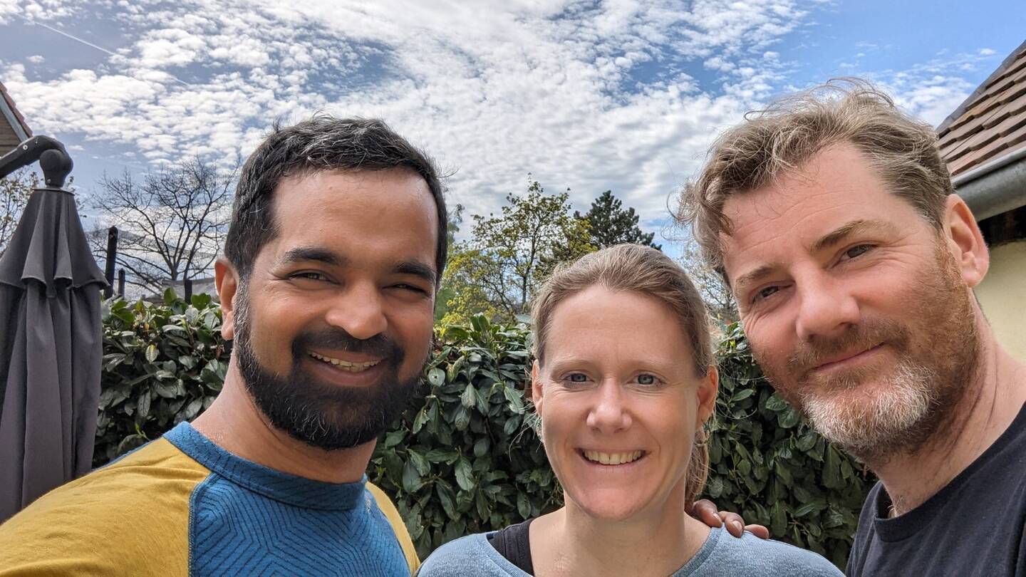 With lovely Ines and Matze