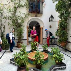 Ein Innenhof