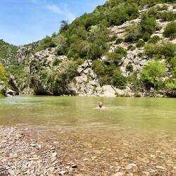 ..mir eine angenehme Abkühlung verschafft.