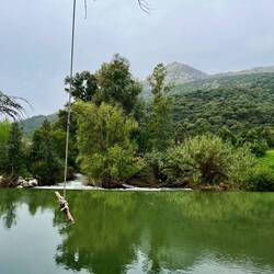..und anderswo ergäbe sich die Gelegenheit ein Bad zu nehmen.