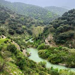Der fast schon gewohnte Blick auf den Rio Guadiaro.