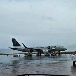 Wet welcome to Puerto Natales