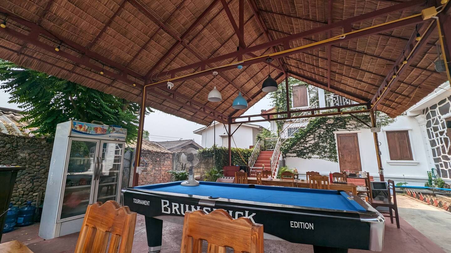 Bye to this lovely wonky pool table