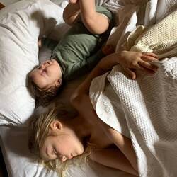 Babies asleep