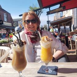 Chillen im Eiskaffee