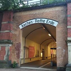 Aachener Bahnhof "Rothe Erde"