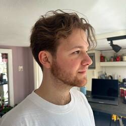 New hair cut (and ear cut too) 🥲