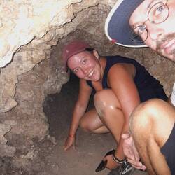 In der cueva de Morgan, ca. 10 Meter vom Eingang